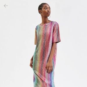 Zara rainbow dress